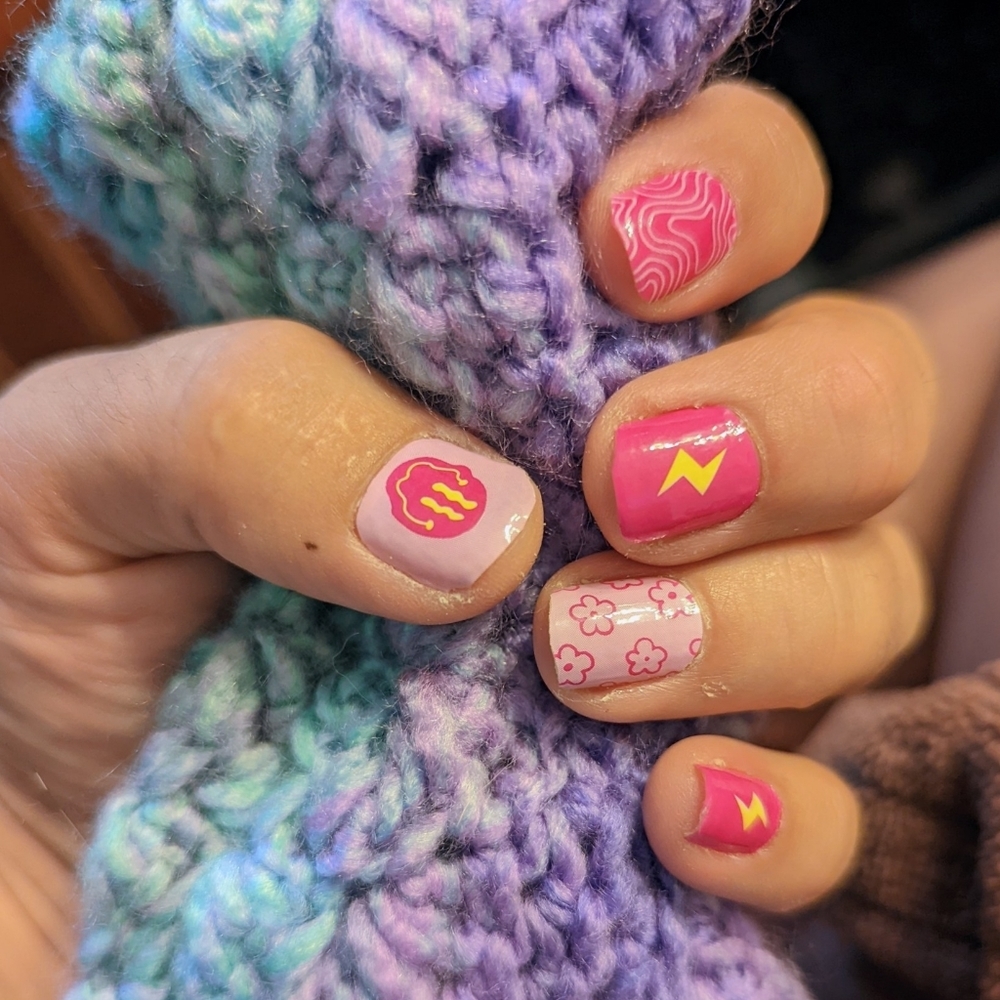 5 for $15 Nail Wraps- Pinkie